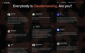 Скриншот Straude