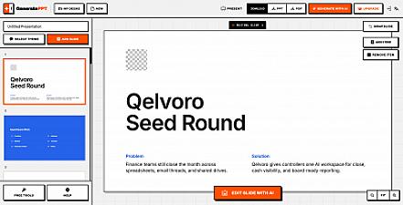 Скриншот GeneratePPT