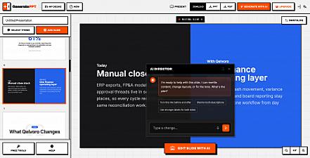 Скриншот GeneratePPT