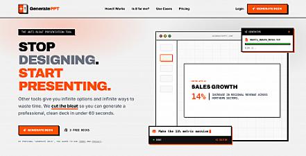 Скриншот GeneratePPT