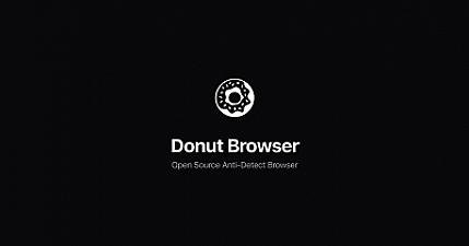 Скриншот Donut Browser