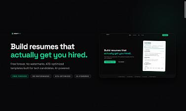 Скриншот KraftCV